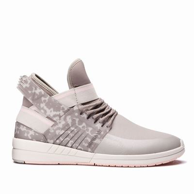 Supra SKYTOP V - Miesten Matalavartiset Tennarit - Beige